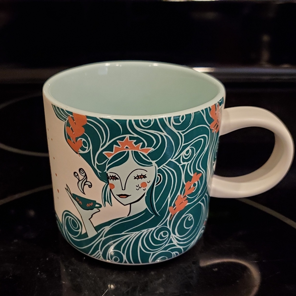 Starbucks anniversary Siren Mermaid mug